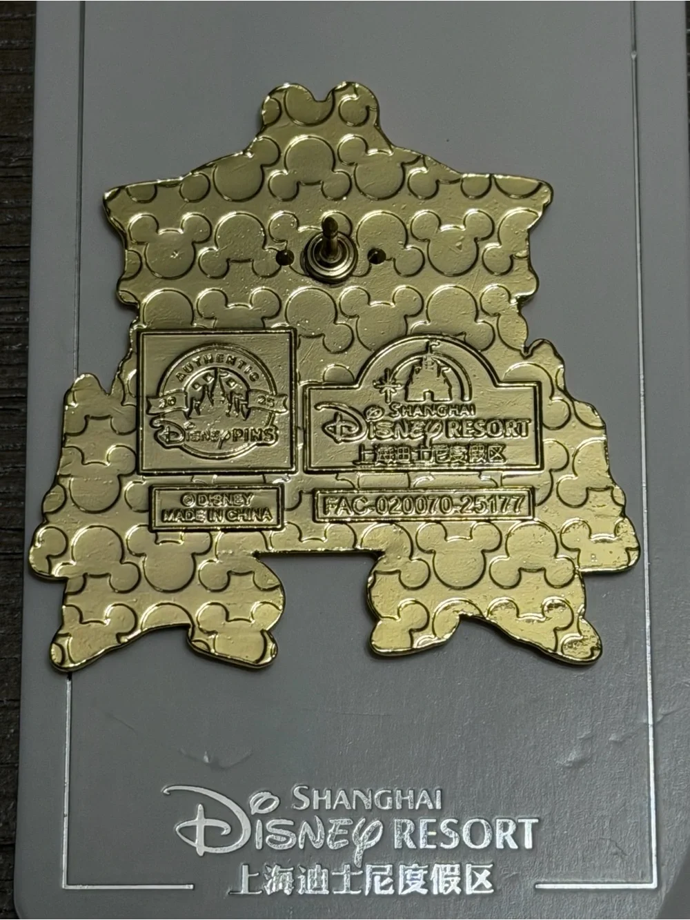 Shanghai Disney Chip and Dale Attraction Series Main Entrance Pin 2025